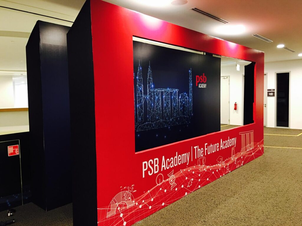 Event Stage Backdrop Banner Stage Event Backdrop Singapore | Werkz Productions